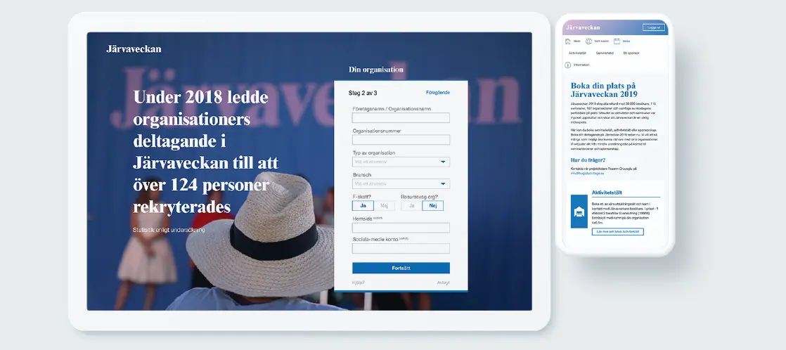 Järvaveckans digitala upplevelse